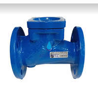 Gumigolyós visszacsapó szelep szennyvízhez peremes DN80 3 col