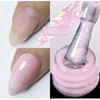  UR Sugar Rubber Base Gél pink-színes csillám urb032
