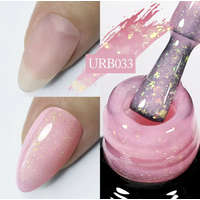  UR Sugar Rubber Base Gél pink-arany csillám urb033