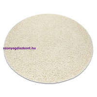 My carpet company kft Bolti 1. Kab. Szőnyeg SOFFI kör shaggy 2-3cm krém kör 100 cm