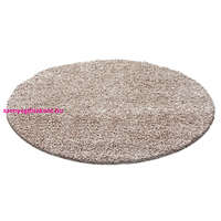 Ayyildiz Bolti 1. Ay. life 1500 bézs 80cm egyszínű kör shaggy szőnyeg
