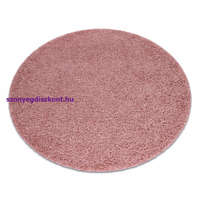 My carpet company kft Kab. Szőnyeg SOFFI kör shaggy 2cm rózsaszín kör 80 cm