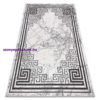 My carpet company kft Kab. Modern NOBLE 1517 65 görög, Üveggolyó - krém / szürke 80x150 cm szőnyeg