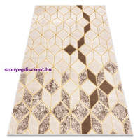 My carpet company kft Kab. Modern MEFE szőnyeg B400 Kocka, geometriai 3D - krém / bézs 120x170 cm