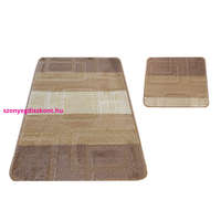 Dywanopol Dy. Fürdőszoba szőnyeg Montana 04N bézs 2 részes szett (50cmx80cm+40x50cm)