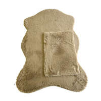 Berfin Ber. PUFFY 060 homokszínű 40 x 60 cm shaggy szőnyeg