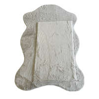 Berfin Ber. PUFFY 060 fehér 50 x 80 cm shaggy szőnyeg