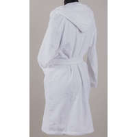 Naturtex NAT. Gyermek fürdőköntös 152-es méret 360g/m2 kapucnis fehér