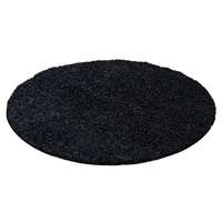 Ayyildiz Ay. life 1500 antracit 80cm egyszínű kör shaggy szőnyeg