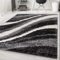 Budapest Carpet HOSSZÚ SZÁLÚ SHAGGY, Den. CAREN 472 Szürke 60x110cm szőnyeg