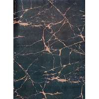 My carpet company kft Ber. Porte 2007 fekete-arany 60x100cm- vékony modern szőnyeg