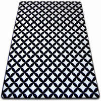 My carpet company kft Kab. Sketch szőnyeg - F757 krém/fekete- Gyémánt 120x170 cm