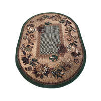 My carpet company kft Dy. BCF Alfa 01 ovális - zöld 80 x 150 cm szőnyeg