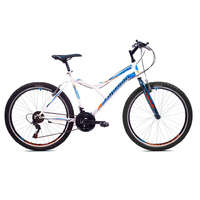 Horský bicykel Capriolo DIAVOLO DX 600 26"/19" bielo-modrý,2023