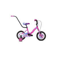 Gyermek kerékpár Capriolo BMX 12"HT VIOLA fehér-rózsaszín 2. minőség
