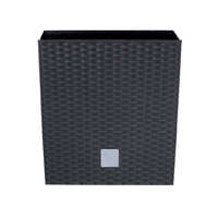 Prosperplast Rato Square kaspó antracit 26,5 x 26,5 x 50 cm