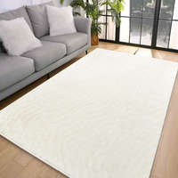 My carpet Den. Deluxy design Krém Puha Szőnyeg 66x110cm-hátul gumis