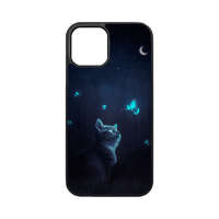 Szupitokok Moonlight butterfly cat - iPhone tok