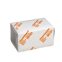 Adagolós N4 V hajtású szalvéta - 2 rétegű, hófehér, 16,5x21cm, 160 lap