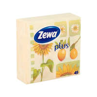 Zewa Zewa Plus napraforgó mintás szalvéta 33x33 - 1 rétegű 45db-os