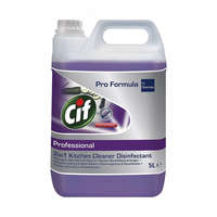 Cif Cif Pro Formula Concentrated Kitchen Cleaner Disinfectant Kombinált hatású általános tisztító-, fertőtlenítőszer, kézi mosogatószer 5L