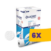 Lucart Professional Lucart Strong 50 bakteriosztatikus orvosi lepedő - 2 rétegű, hófehér, 50m (Karton - 6 tek)