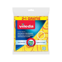 Vileda Vileda Ultra Fresh antibakteriális törlőkendő 3 db-os