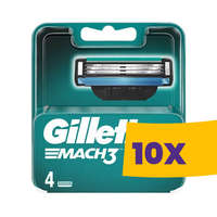 Gillette Gillette Mach3 borotva betét 4db (Karton - 10 csomag)