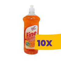 Well Done Well Done Fine fertőtlenítő hatású kézi mosogatószer Fresh Orange 1000ml (Karton - 10 db)