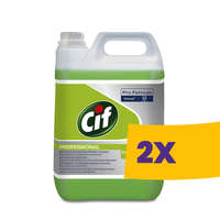 Cif Cif Pro Formula Dishwash Extra Strong Lemon Folyékony kézi mosogatószer 5L (Karton - 2 db)