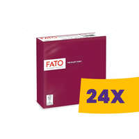 FATO FATO Smart Table bordó színű szalvéta, 33x33cm, 2 rétegű 50 lapos (Karton - 24 csomag)