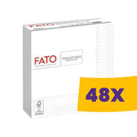 FATO FATO Smart Table hófehér szalvéta, 33x33cm, 2 rétegű 50 lapos (Karton - 48 csomag)