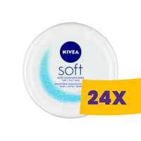 Nivea Nivea Soft Frissítően hidratáló krém 200ml (Karton - 24 db)