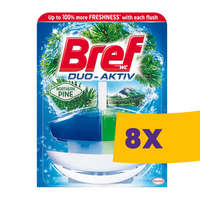 Bref Bref Duo Aktiv WC illatosító gél 2 fázisú kosárral Fenyő 50ml (Karton - 8 csg)