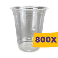 Shaker pohár átlátszó - PET 300ml (Karton - 800 db)