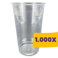 Shaker pohár átlátszó - PET 500ml (Karton - 1000 db)