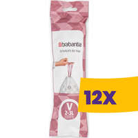 Brabantia Brabantia PerfectFit szemeteszsák V méret - 2-3L, 20db/tek (Karton - 12 tekercs)