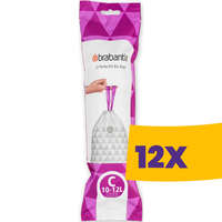 Brabantia Brabantia PerfectFit szemeteszsák C méret - 10-12L, 20db/tek (Karton - 12 tekercs)