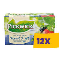 Pickwick Pickwick Fruit Fusion Erdei gyümölcs gyümölcstea 20 filter (Karton - 12 csomag)