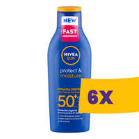 Nivea Nivea Sun Protect & Moisture naptej SPF50 200ml (Karton - 6 db)