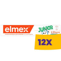 Elmex Elmex Junior gyerek fogkrém 6-12 éves korig 50ml (Karton - 12 db)