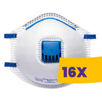 Portwest Portwest P201 FFP2 szelepes pormaszk 10db (Karton - 16 csomag)