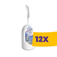 YORK YORK antibakteriális WC kefe és tartó szett "BACTERIA STOP" (Karton - 12 db)