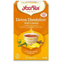 Yogi Tea Yogi Tea® Tisztító (méregtelenítő) bio tea citrommal és gyermekláncfűvel - filter, 17 db , 30,6 g