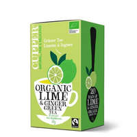 Cupper Cupper Lime & Gyömbér Zöld Tea - filter, 20 db , 35 g