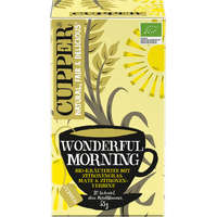 Cupper Cupper Wounderful Morning -Csodás reggel bio tea, 20db