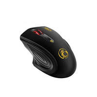 GENIUS IMICE Vezeték nélküli egér optikai, E-1800, 1600dpi, USB, Fekete