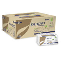 LUCART Lucart ECO Natural Z hajtogatott kéztörlő 2 rétegű 18x220 lap/karton 32 karton/raklap