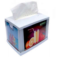 VIALLI Vialli Szalvéta adagoló asztali ABS műanyag fehér