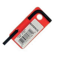 BONDHUS Imbuszkulcs rövid egyenesvégű 2,5 mm / L=56 mm